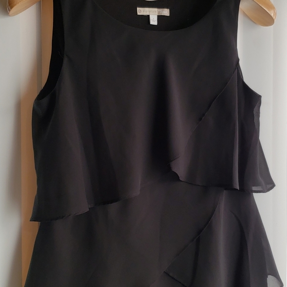 Signature Tessa Black Ruffle Dress - Picture 2 of 9